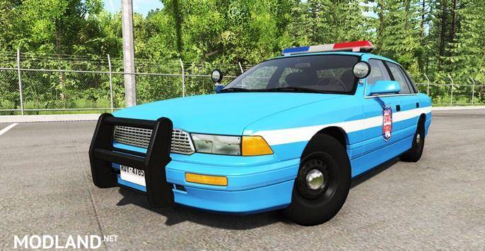 Vapid Police Cruiser GTA 4 Car Mod - BeamNG.drive